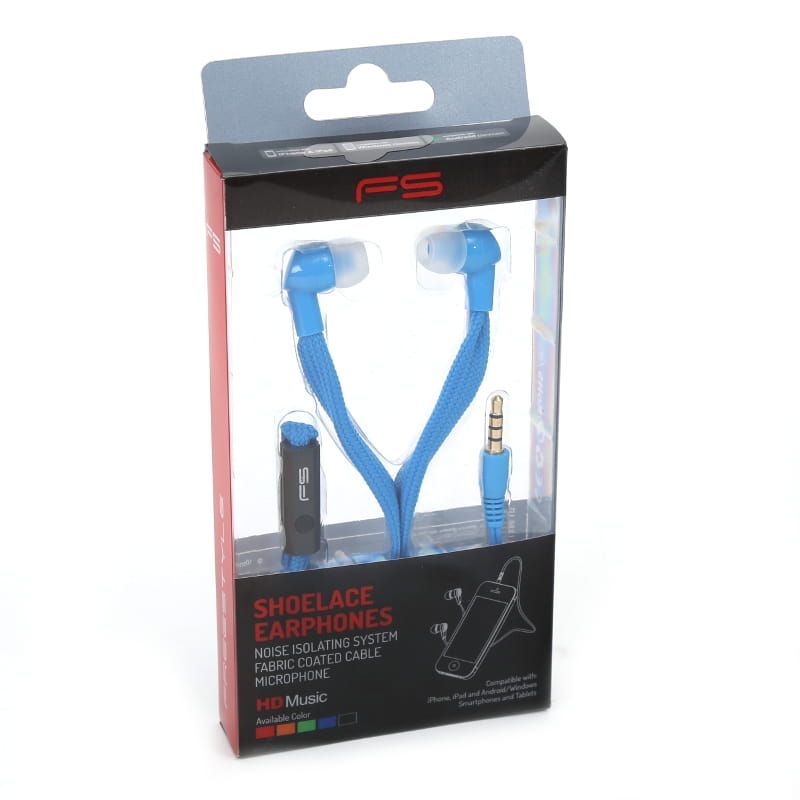 Platinet Omega FreeStyle Shoelace Headset Blue Platinet Omega FreeStyle Shoelace Headset Blue