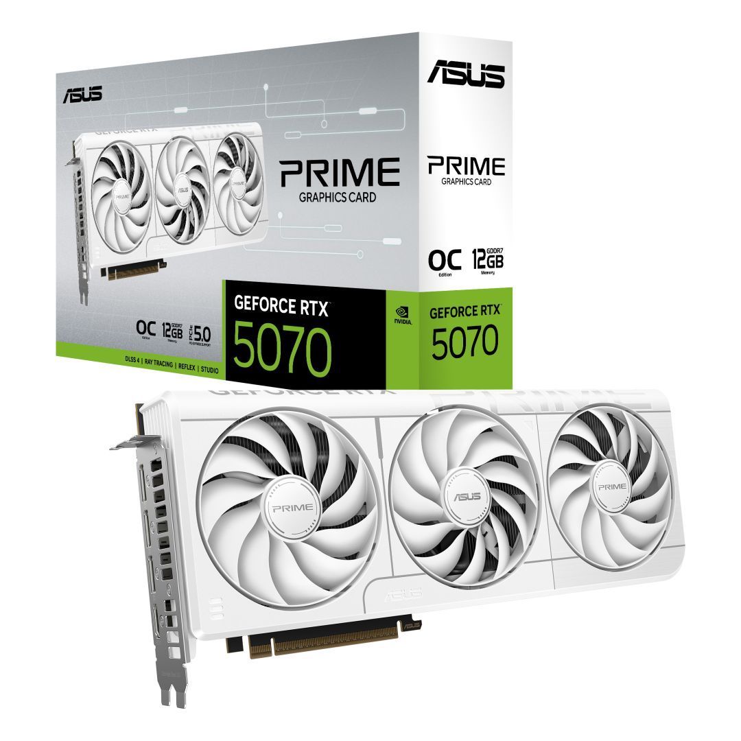 Asus PRIME-RTX5070-O12G-WHITE Asus PRIME-RTX5070-O12G-WHITE