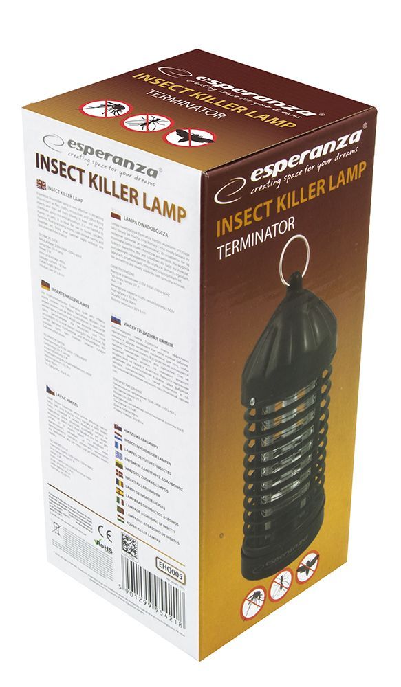 Esperanza EHQ005 Insect Killer Lamp Terminator II Esperanza EHQ005 Insect Killer Lamp Terminator II