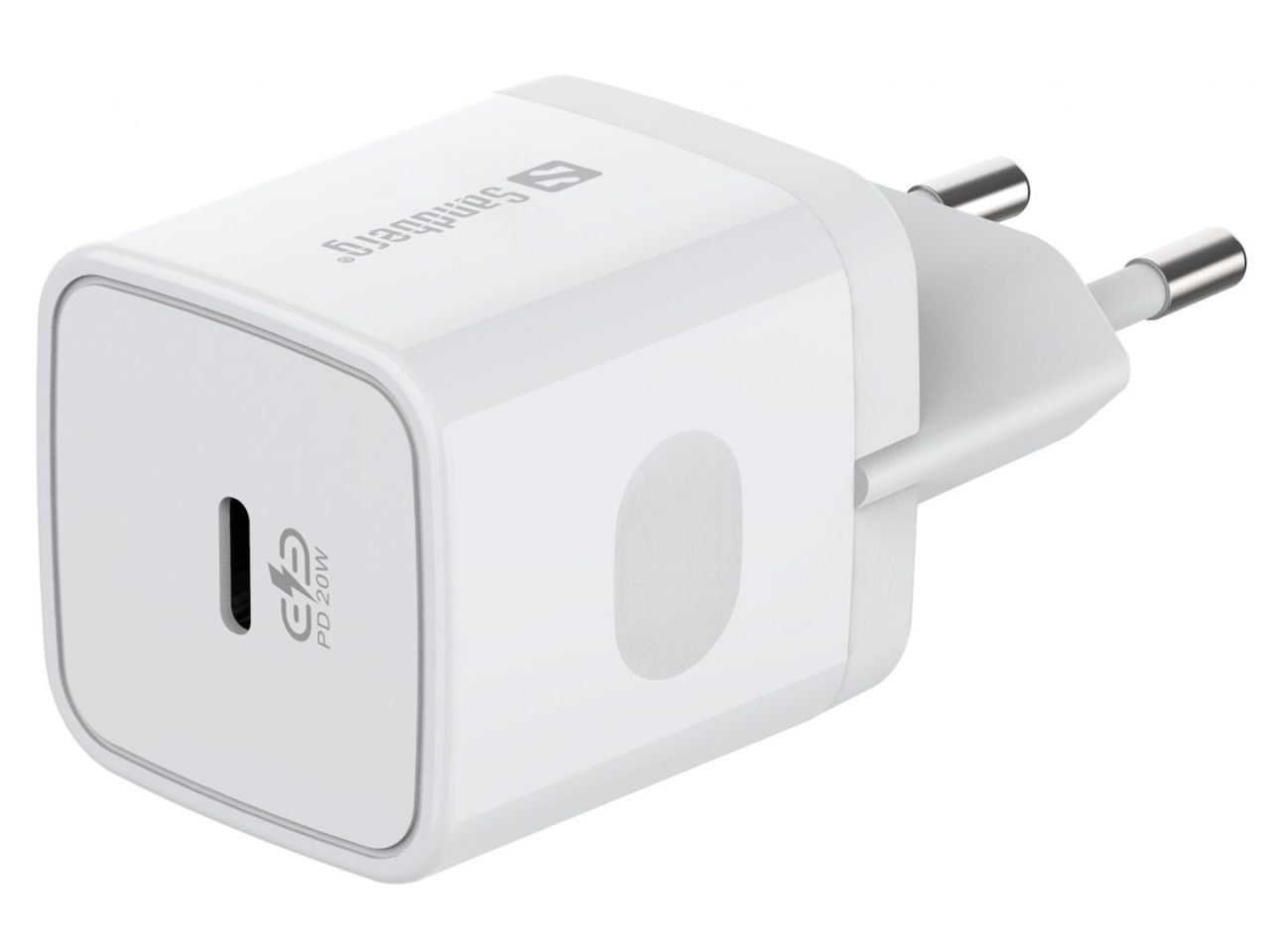 Sandberg USB-C AC Charger PD20W White Sandberg USB-C AC Charger PD20W White