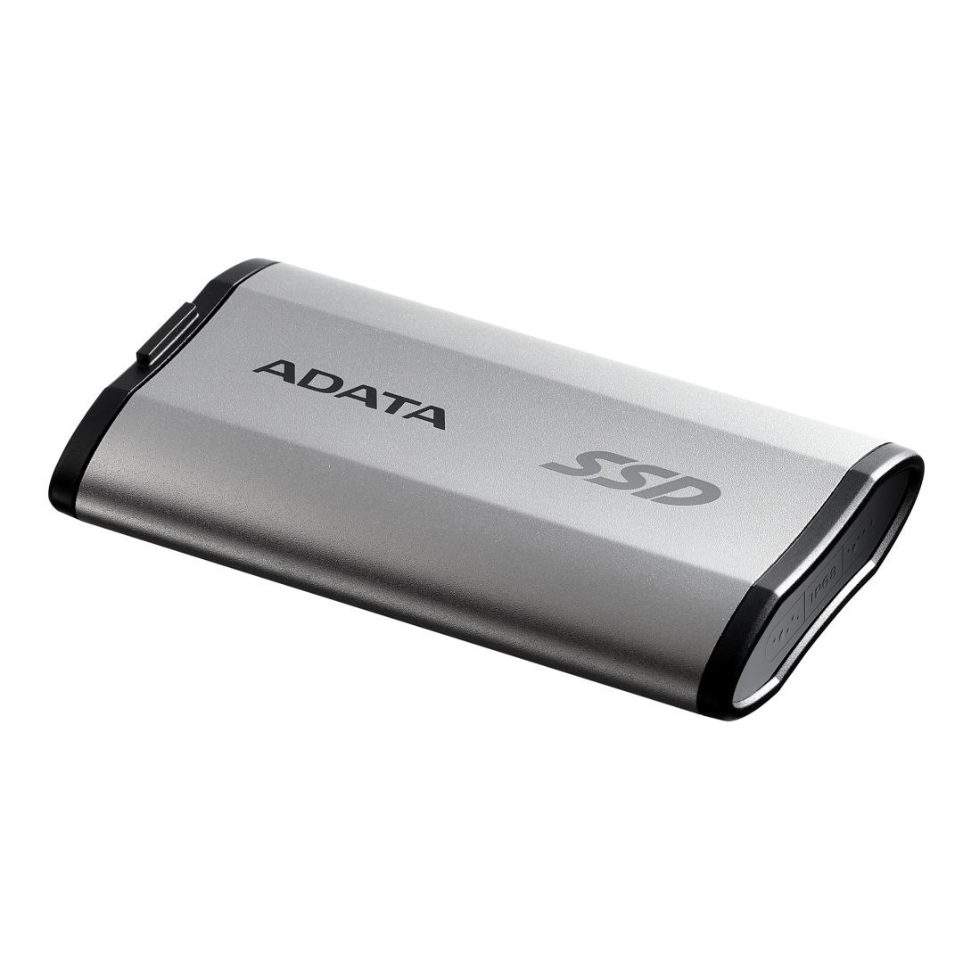 A-Data 500GB USB3.2 Type-C SD810 Silver Grey A-Data 500GB USB3.2 Type-C SD810 Silver Grey