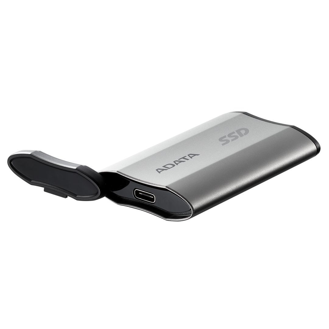 A-Data 1TB USB3.2 Type-C SD810 Silver Grey A-Data 1TB USB3.2 Type-C SD810 Silver Grey