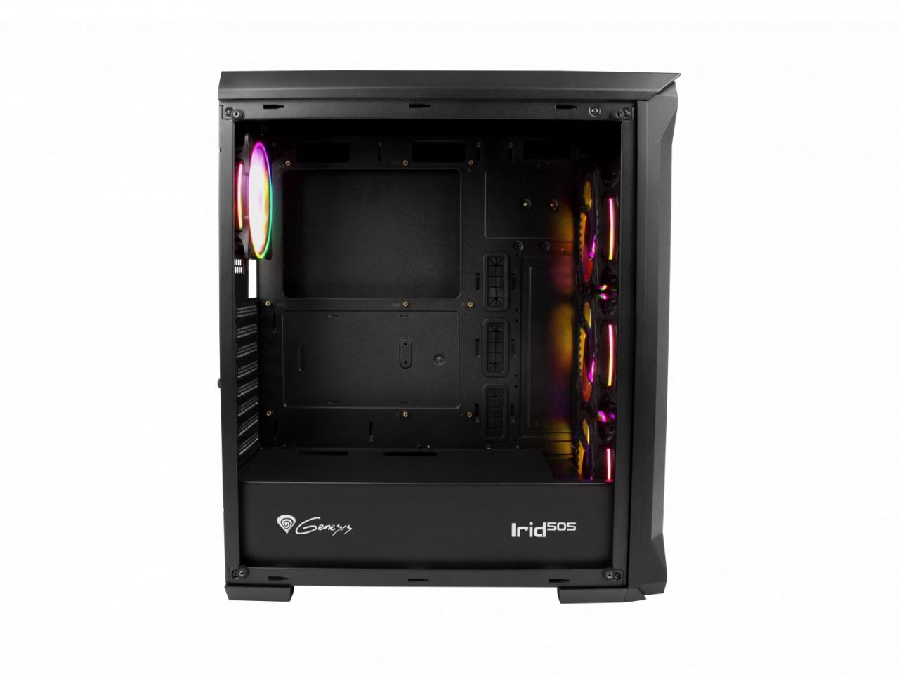 Natec Genesis Irid 505 ARGB Window Black Natec Genesis Irid 505 ARGB Window Black