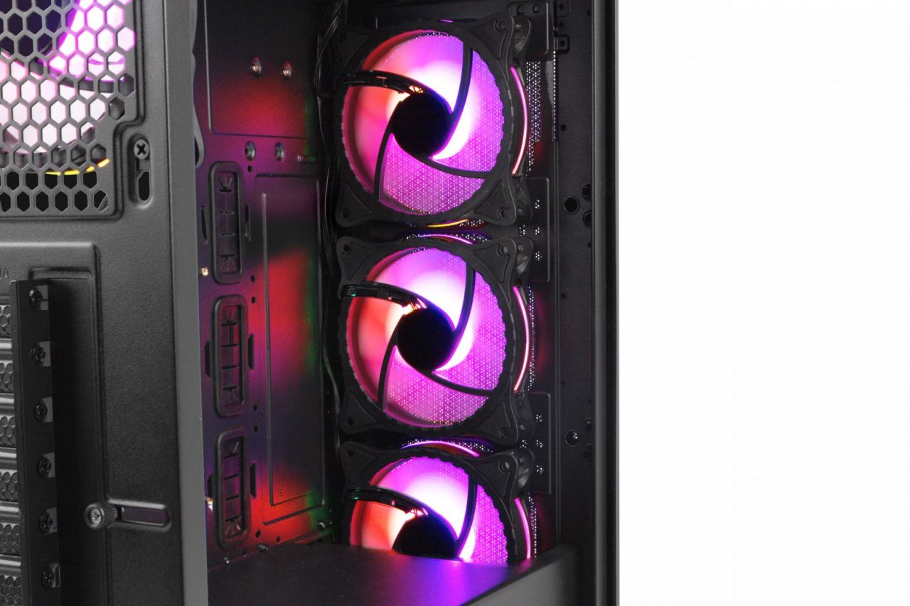 Natec Genesis Irid 505 ARGB Window Black Natec Genesis Irid 505 ARGB Window Black