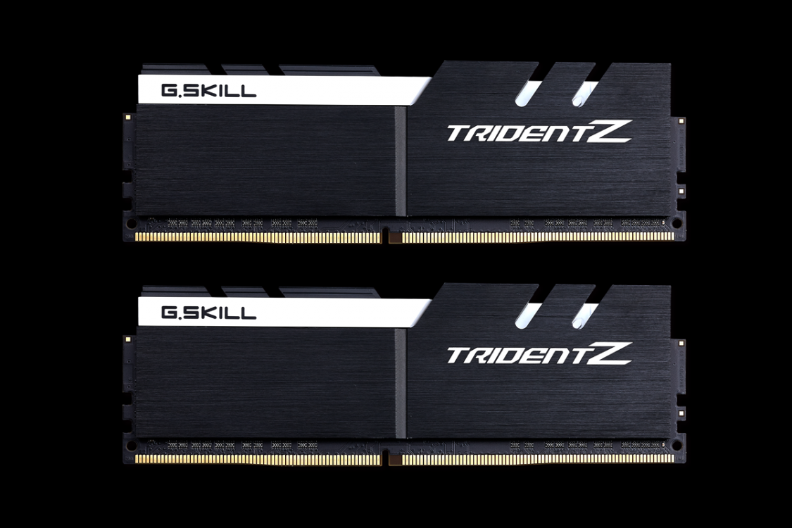G.SKILL 32GB DDR4 3200MHz Kit(2x16GB) TridentZ White G.SKILL 32GB DDR4 3200MHz Kit(2x16GB) TridentZ White