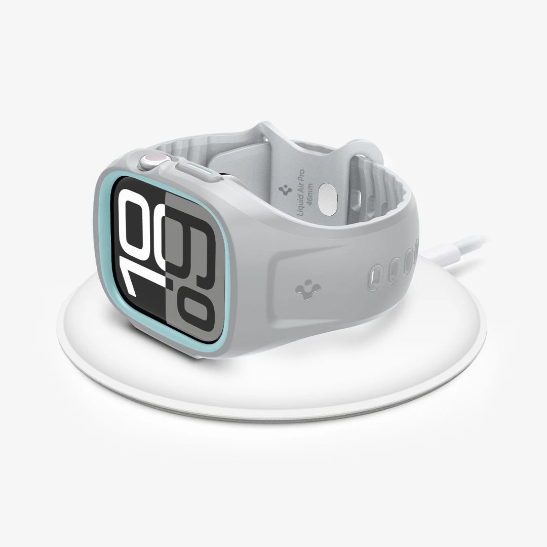 Spigen Liquid Air Pro for Apple Watch 10 46mm Gray