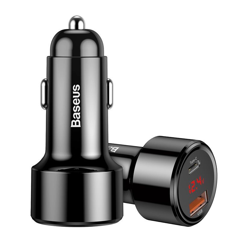 Baseus PPS Quick Charging Car Charger Black Baseus PPS Quick Charging Car Charger Black