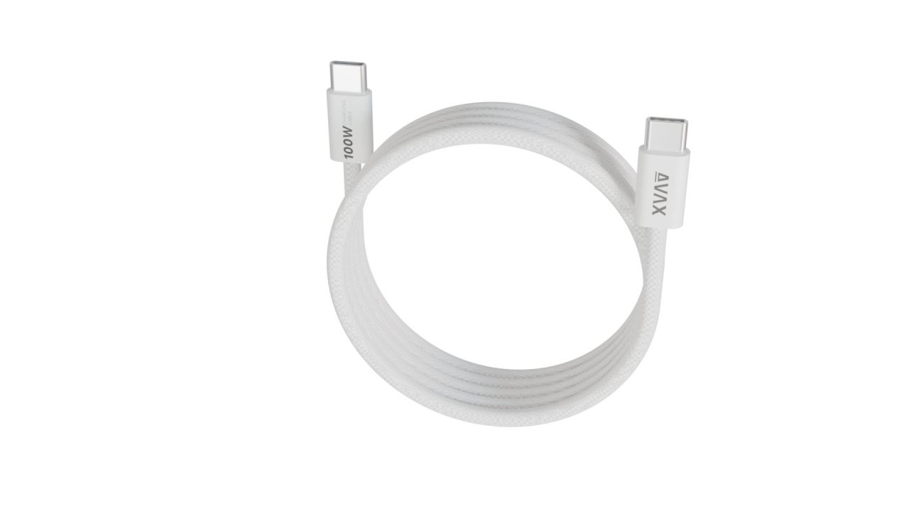 Avax CB610W MAGNETY 100W USB-C Magnetic Charger 1m White Avax CB610W MAGNETY 100W USB-C Magnetic Charger 1m White