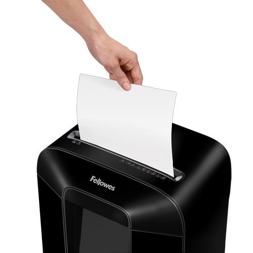 Fellowes Powershred LX85 Iratmegsemmisítő Black Fellowes Powershred LX85 Iratmegsemmisítő Black