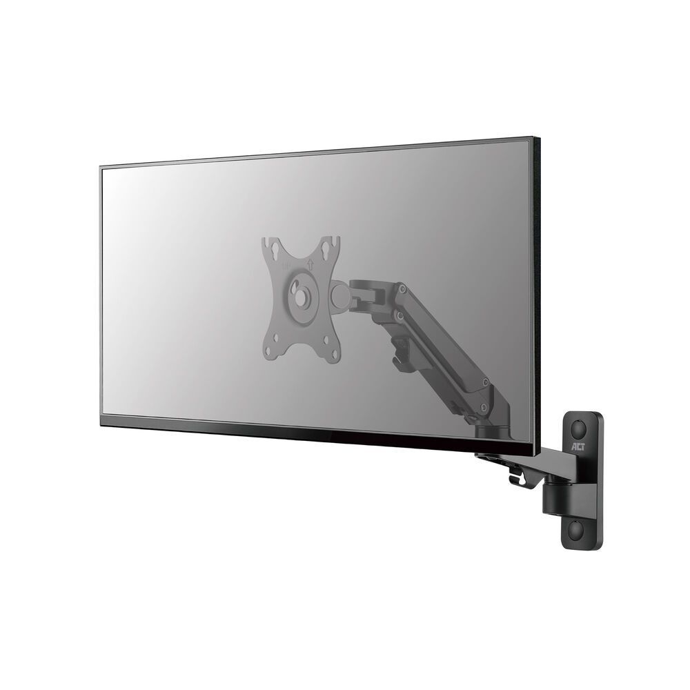 ACT AC8310 Monitor wall mount with gas spring 1 screen Black ACT AC8310 Monitor wall mount with gas spring 1 screen Black