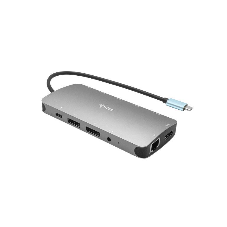 I-TEC USB-C Metal Nano 3x Display Docking Station+Power Delivery 100W I-TEC USB-C Metal Nano 3x Display Docking Station+Power Delivery 100W
