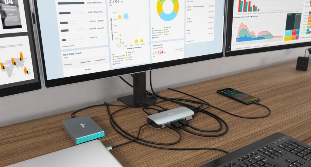 I-TEC USB-C Metal Nano 3x Display Docking Station+Power Delivery 100W I-TEC USB-C Metal Nano 3x Display Docking Station+Power Delivery 100W