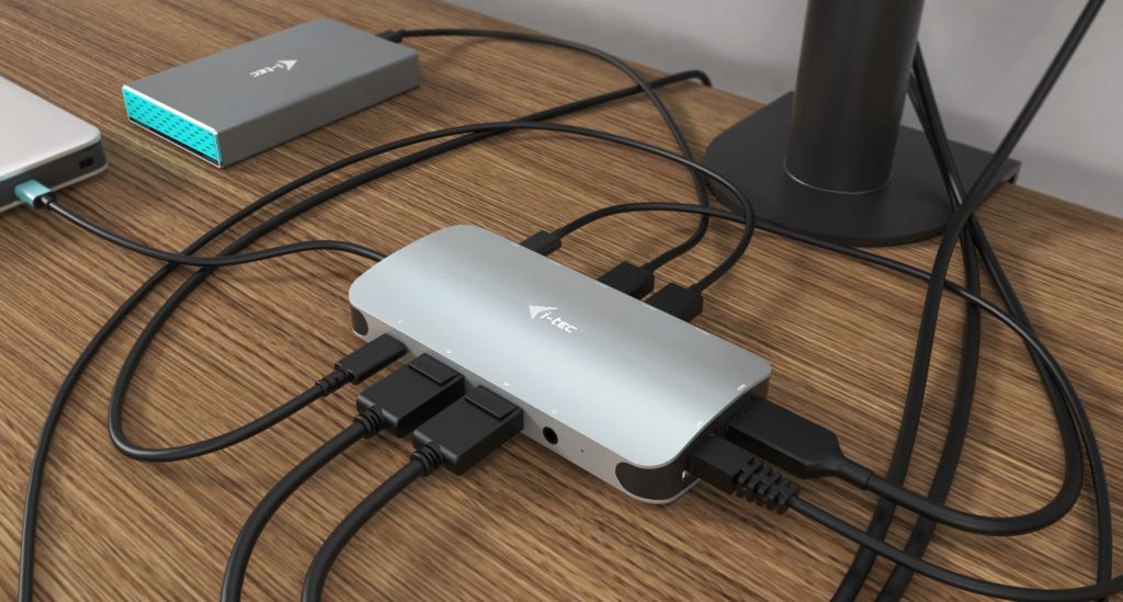 I-TEC USB-C Metal Nano 3x Display Docking Station+Power Delivery 100W I-TEC USB-C Metal Nano 3x Display Docking Station+Power Delivery 100W