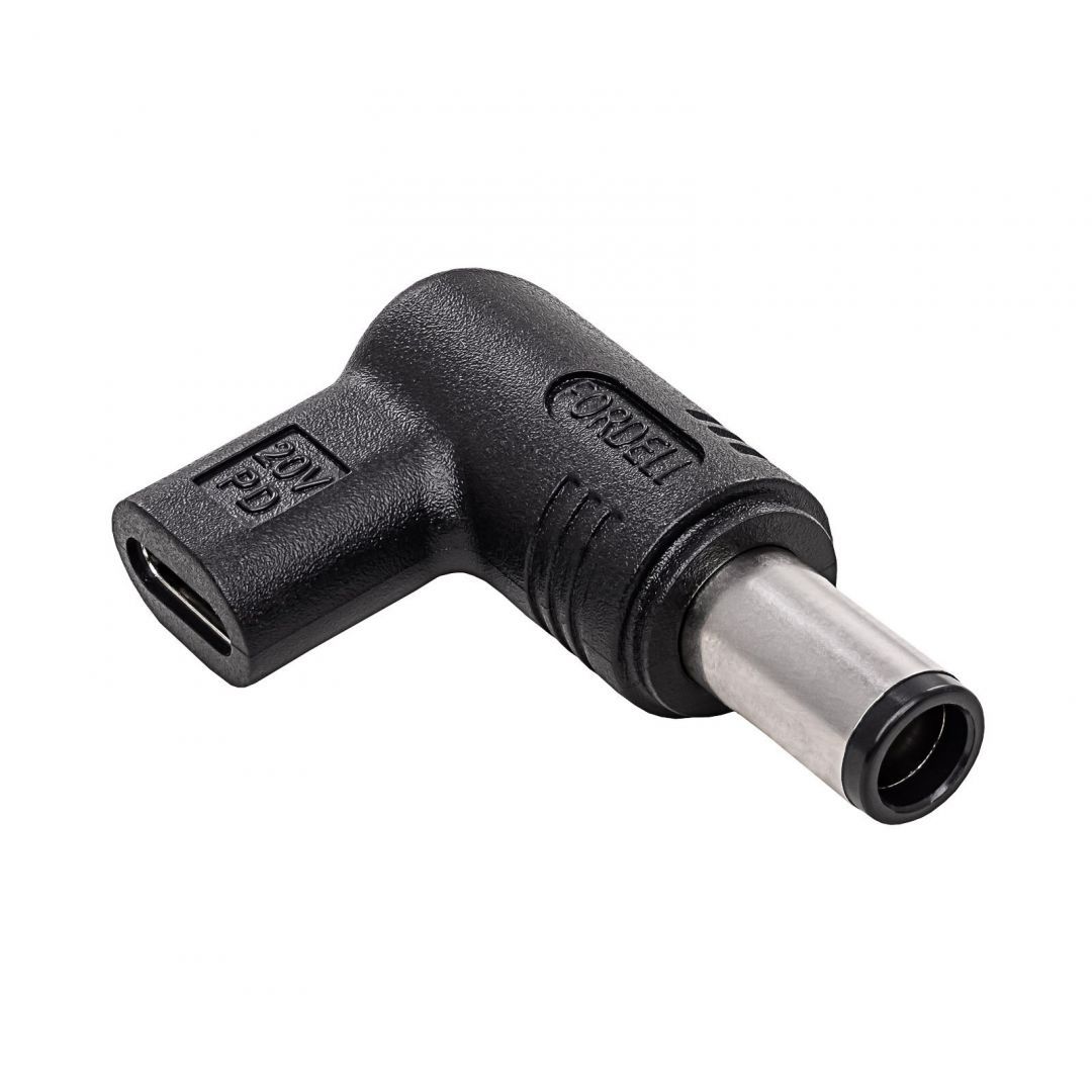 Akyga AK-ND-C08 USB Type-C/7,4x5,0mm Laptop Adapter Black Akyga AK-ND-C08 USB Type-C/7,4x5,0mm Laptop Adapter Black