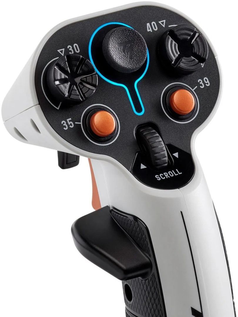 Thrustmaster Sol-R 1 Flightstick USB Joystick White Thrustmaster Sol-R 1 Flightstick USB Joystick White