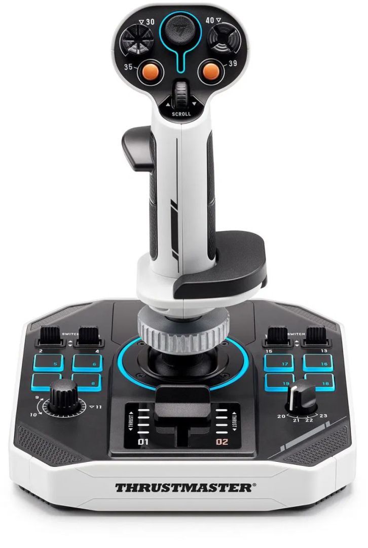 Thrustmaster Sol-R 1 Flightstick USB Joystick White Thrustmaster Sol-R 1 Flightstick USB Joystick White