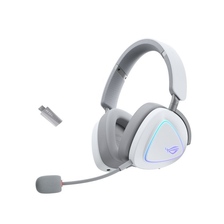 Asus ROG DELTA II Wireless Bluetooth Headset White Asus ROG DELTA II Wireless Bluetooth Headset White
