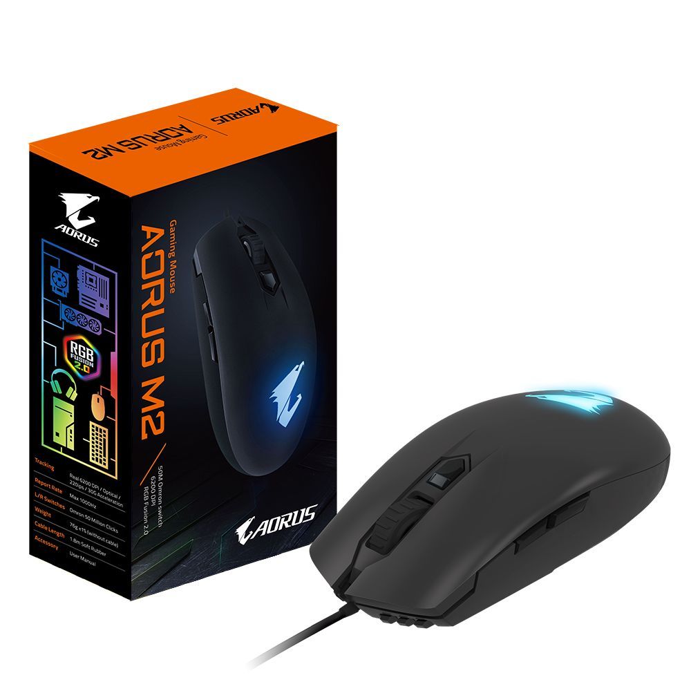 Gigabyte AORUS M2 Gaming Mouse Black