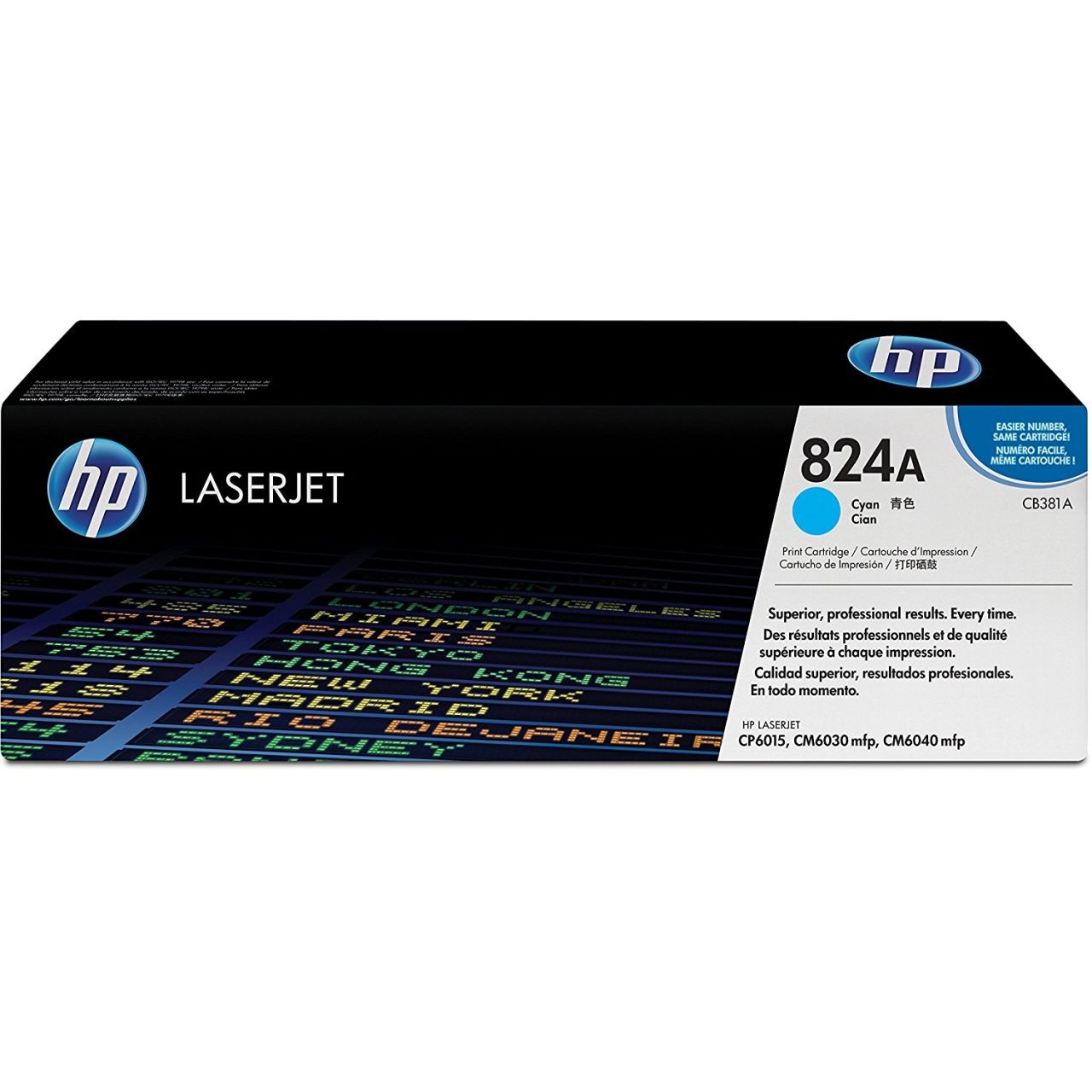 HP CB381A (824A) Cyan toner HP CB381A (824A) Cyan toner