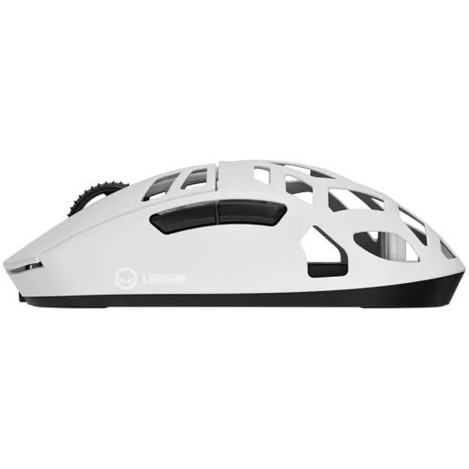 LORGAR MSE90W Magnesium Alloy Wireless Gaming Mouse White