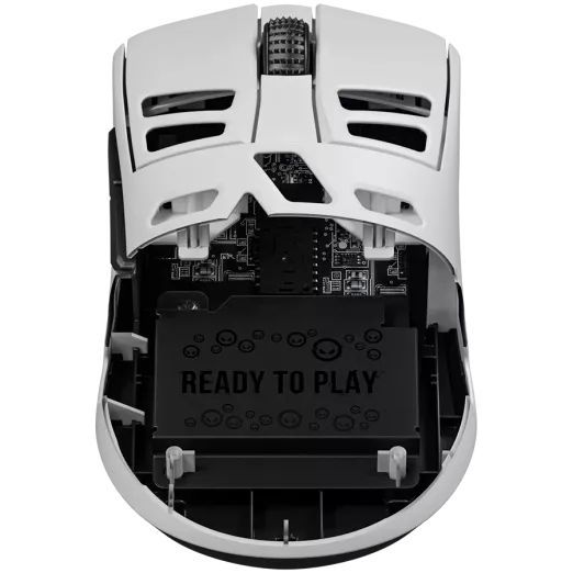 LORGAR MSE90W Magnesium Alloy Wireless Gaming Mouse White
