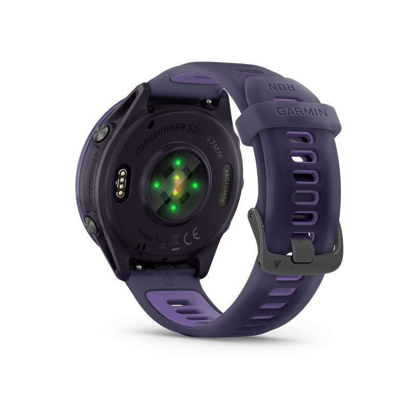 Garmin Forerunner 570 47mm Indigo Aluminum with Translucent Imperial Purple/Indigo Band Garmin Forerunner 570 47mm Indigo Aluminum with Translucent Imperial Purple/Indigo Band
