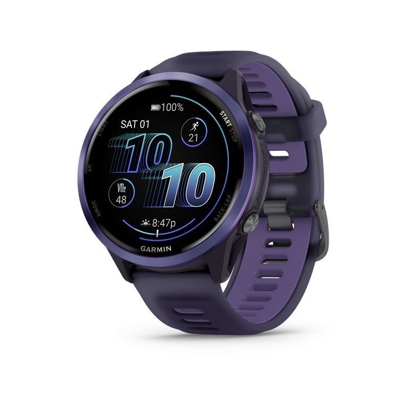 Garmin Forerunner 570 47mm Indigo Aluminum with Translucent Imperial Purple/Indigo Band Garmin Forerunner 570 47mm Indigo Aluminum with Translucent Imperial Purple/Indigo Band