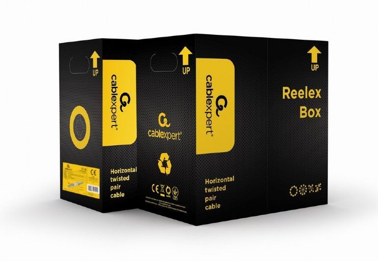 Gembird CAT6 U-UTP Installation Cable 305m Grey Gembird CAT6 U-UTP Installation Cable 305m Grey