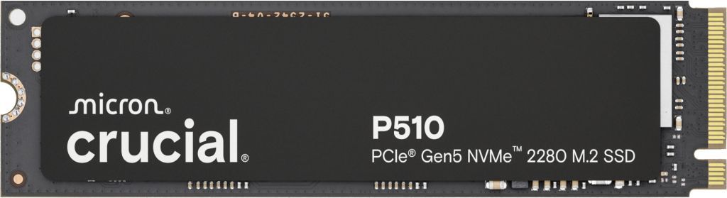Crucial 1TB M.2 2280 NVMe P510