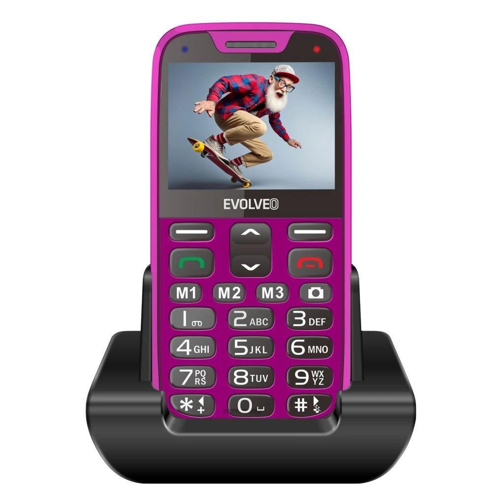 Evolveo EasyPhone EP-601 XR Pink Evolveo EasyPhone EP-601 XR Pink