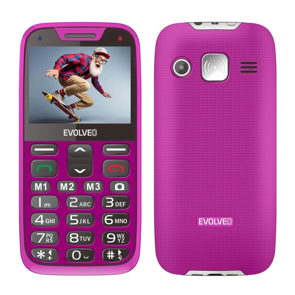 Evolveo EasyPhone EP-601 XR Pink Evolveo EasyPhone EP-601 XR Pink