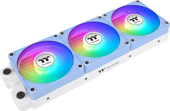 Thermaltake CT140 EX Reverse ARGB Sync PC Cooling Fan Hydrangea Blue (3-Fan Pack)