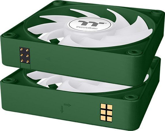 Thermaltake CT140 EX ARGB Sync PC Cooling Fan Racing Green (3-Fan Pack)