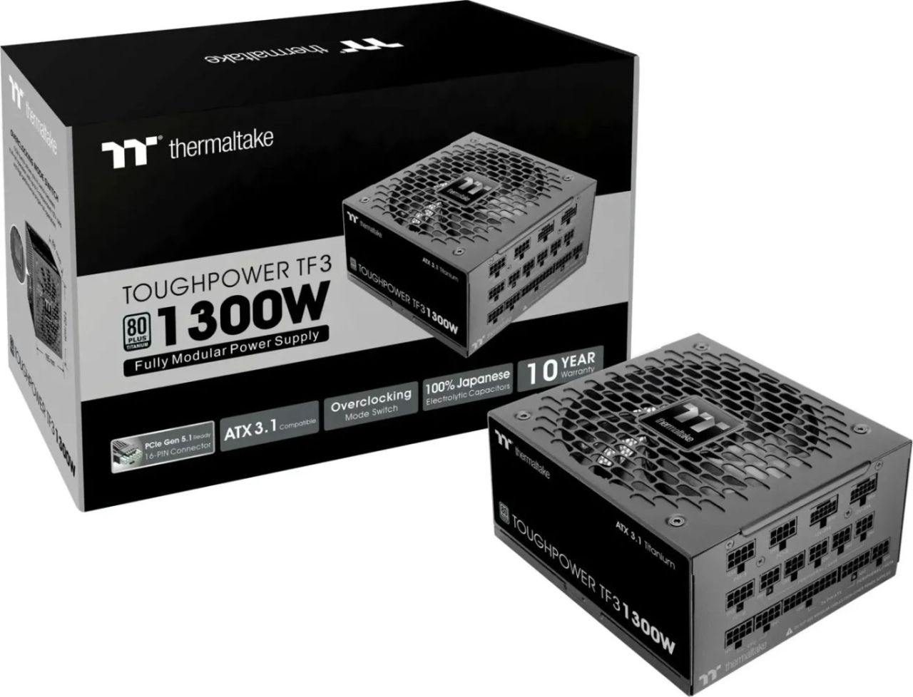 Thermaltake 1300W 80+ Titanium Toughpower TF3 Thermaltake 1300W 80+ Titanium Toughpower TF3