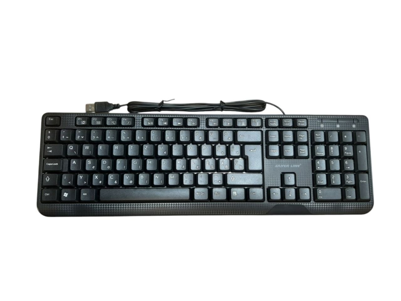 Silverline KB-MM818 Keyboard Black HU Silverline KB-MM818 Keyboard Black HU