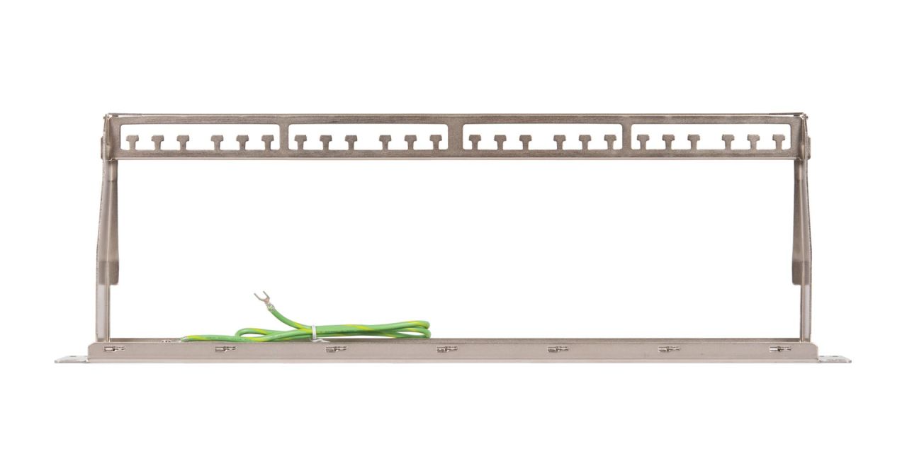 NIKOMAX 24-port Patch Panel 0,5U Grey NIKOMAX 24-port Patch Panel 0,5U Grey