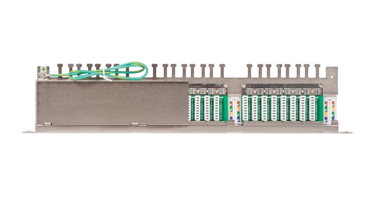 NIKOMAX 24-port Patch Panel 0,5U Grey NIKOMAX 24-port Patch Panel 0,5U Grey