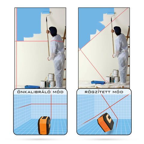 Handy Lézeres szintező - max 10m Handy Lézeres szintező - max 10m