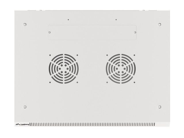 Lanberg 19" 27U Falra szerelhető Rackszekrény Grey Lanberg 19" 27U Falra szerelhető Rackszekrény Grey