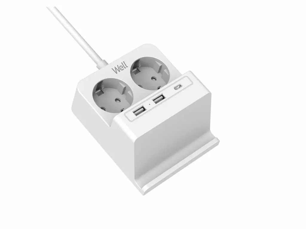 Well Hálózati elosztó 2DIN 2m White Well Hálózati elosztó 2DIN 2m White