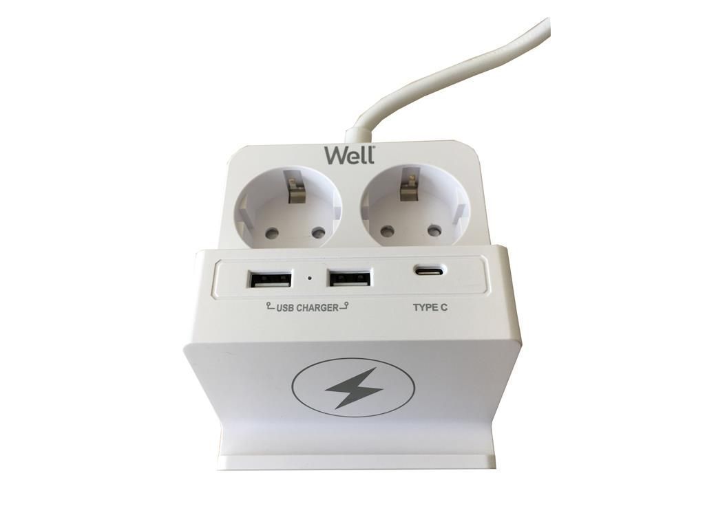 Well Hálózati elosztó 2DIN 2m White Well Hálózati elosztó 2DIN 2m White