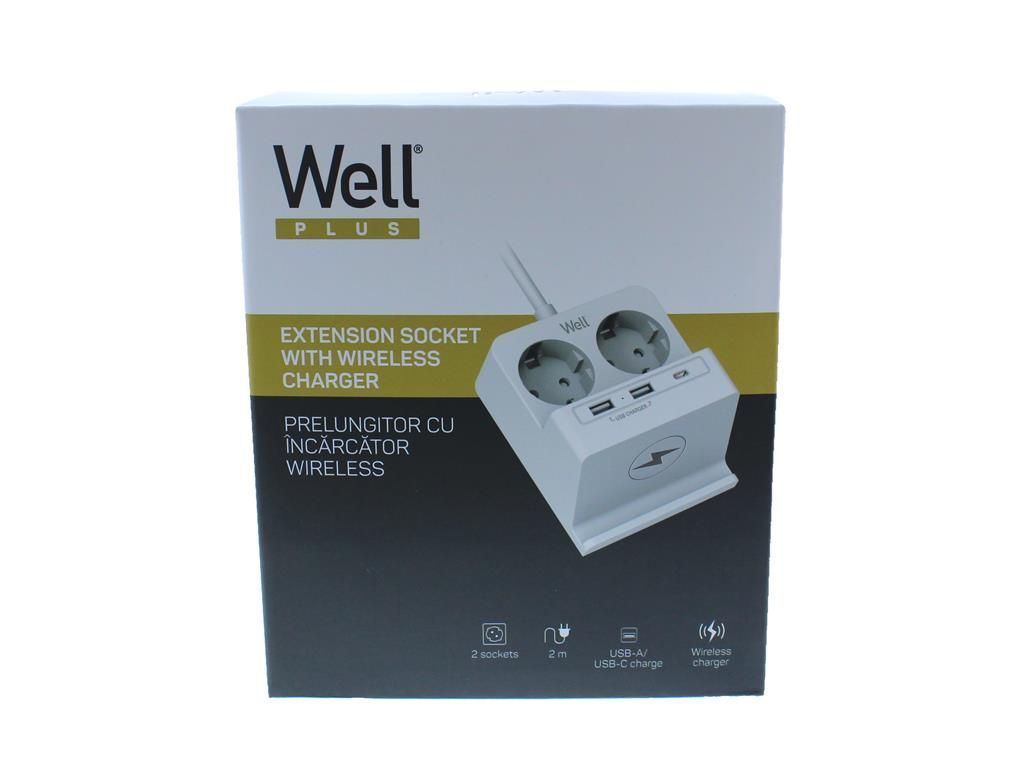 Well Hálózati elosztó 2DIN 2m White Well Hálózati elosztó 2DIN 2m White