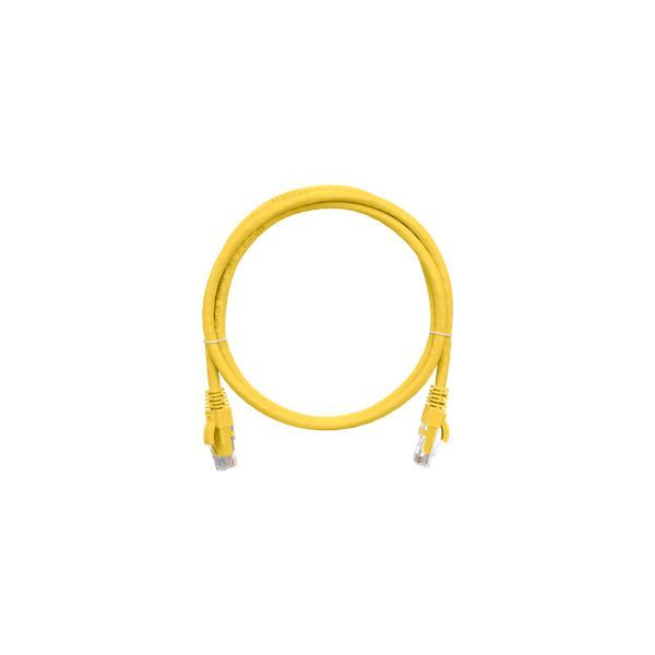 NIKOMAX CAT6 U-UTP Patch Cable 1m Yellow NIKOMAX CAT6 U-UTP Patch Cable 1m Yellow