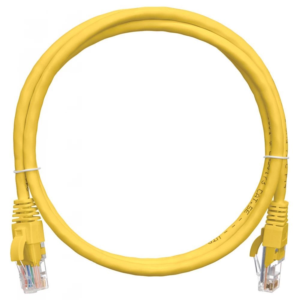 NIKOMAX CAT6 U-UTP Patch Cable 3m Yellow NIKOMAX CAT6 U-UTP Patch Cable 3m Yellow