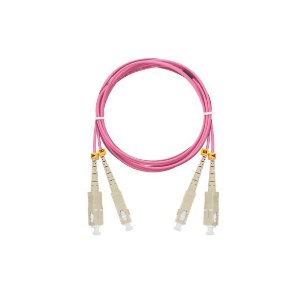 NIKOMAX OM4 Száloptikás Kábel 1m Magenta NIKOMAX OM4 Száloptikás Kábel 1m Magenta