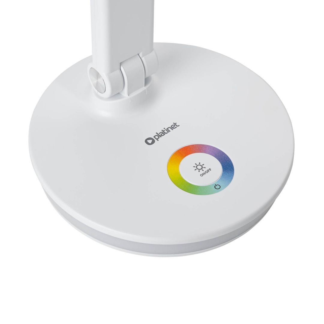 Platinet Desk Lamp 12W RGB White Platinet Desk Lamp 12W RGB White