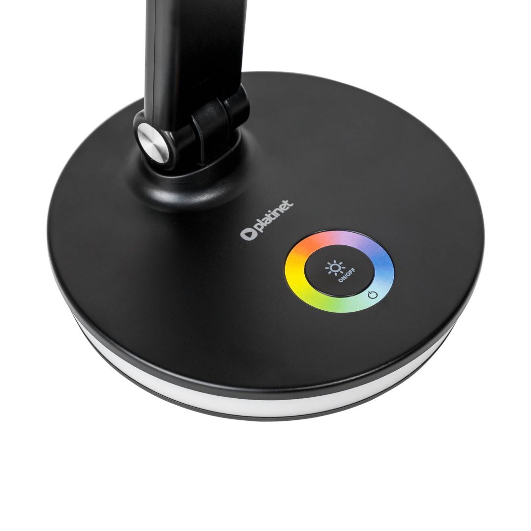 Platinet Desk Lamp 12W RGB Black Platinet Desk Lamp 12W RGB Black
