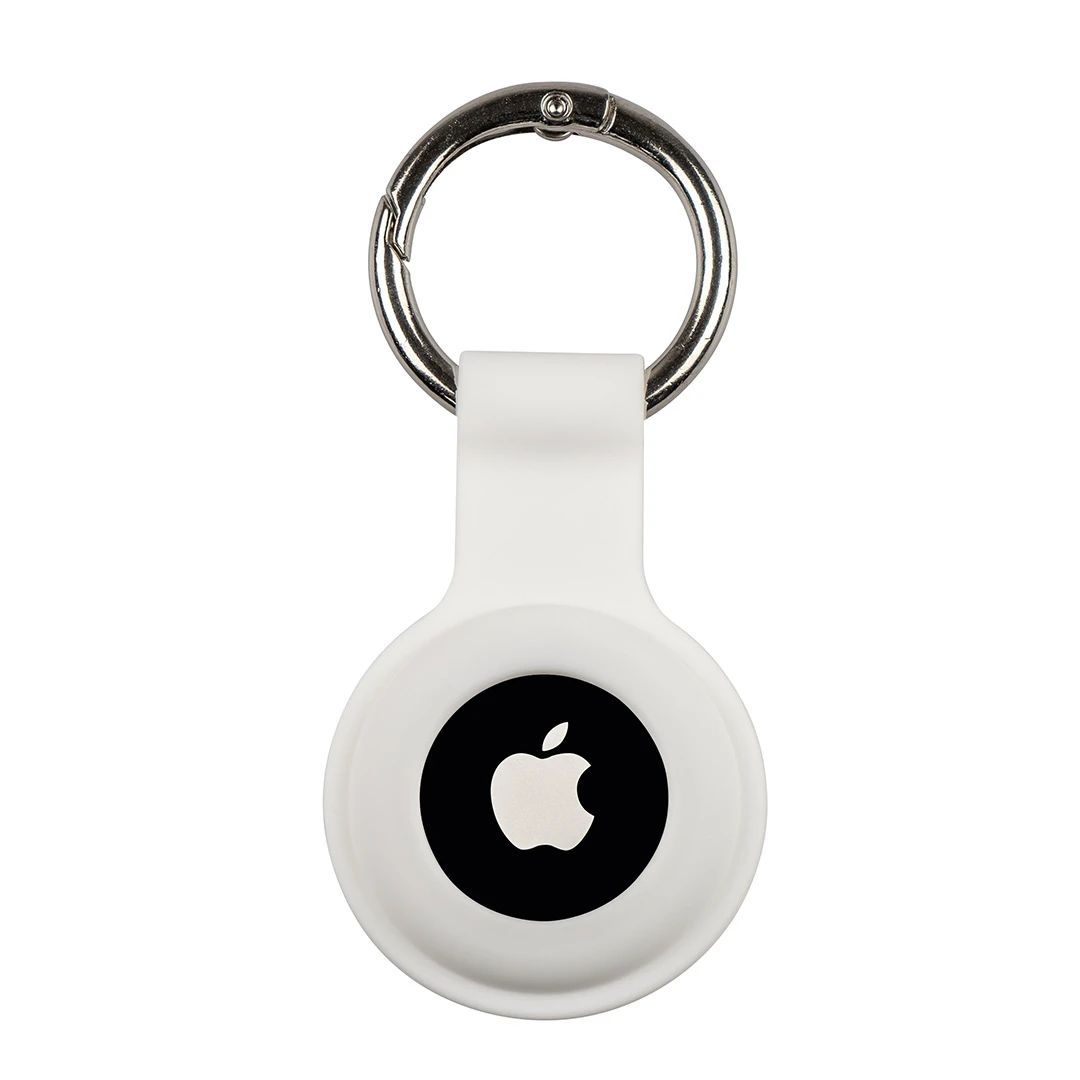 Mobile Origin Airtag KeyChain White Mobile Origin Airtag KeyChain White