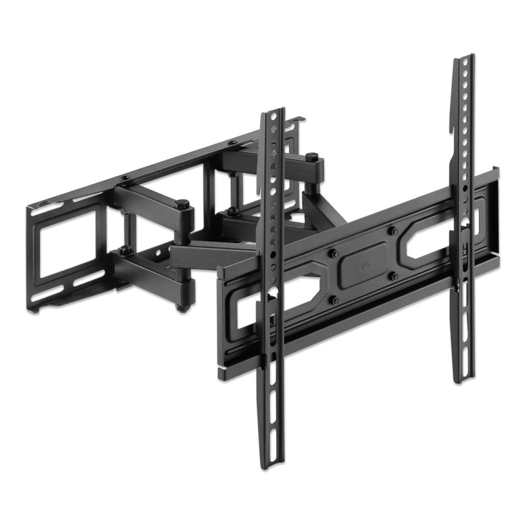 Manhattan Full-Motion TV Wall Mount with Post-Leveling Adjustment 32"-70" Black Manhattan Full-Motion TV Wall Mount with Post-Leveling Adjustment 32"-70" Black