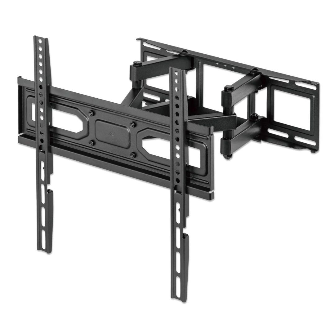Manhattan Full-Motion TV Wall Mount with Post-Leveling Adjustment 32"-70" Black Manhattan Full-Motion TV Wall Mount with Post-Leveling Adjustment 32"-70" Black